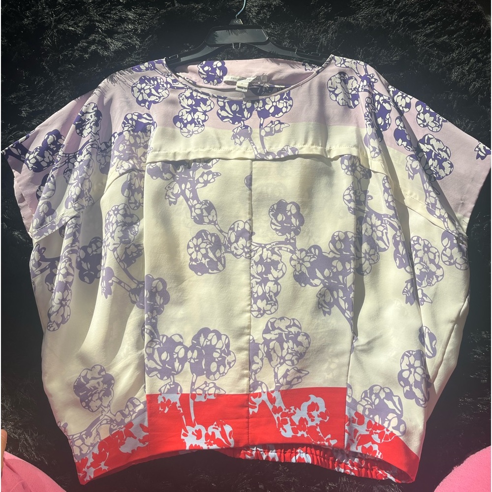 DIANE VON FURSTENBURG FLOWY TOP